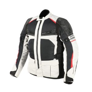 R-Tech Marshal Motorcycle Textile Jacket Black/Red
