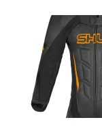 shua-infinity-motorcycle-leather-racing-suit-1-pc-black-orange-primomoto