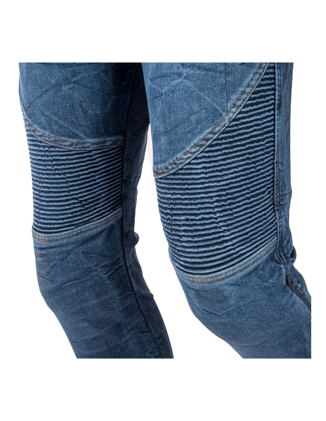 Jeans de moto para mujer, Bela Urban Pantalón Vaquero Azul