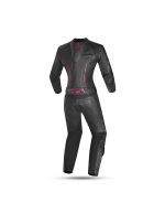 shua-infinity-lady-leather-racing-suit-2pc-black-fuchsia-primomoto