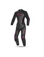 shua-infinity-lady-leather-racing-suit-2pc-black-fuchsia-primomoto