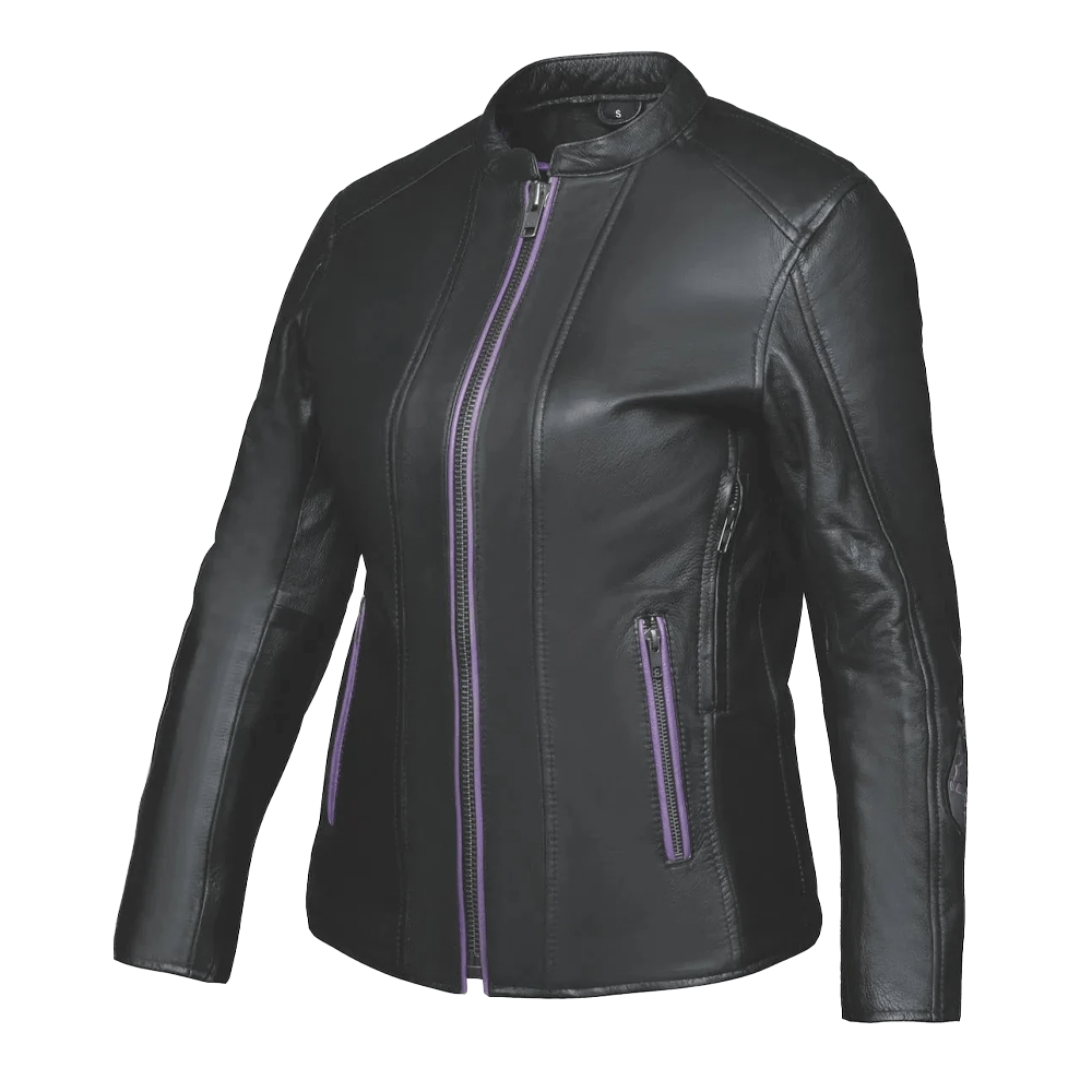 road-breed-lita-ladies-motorcycle-leather-jacket-black-purple-primomoto